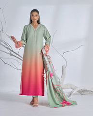 FUSION LONG 3Pcs EDITION || SWISS LAWN 3 Pcs SUIT CHAPTER