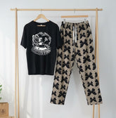 WOMEN’S NIGHT SUIT (with contrast trouser)