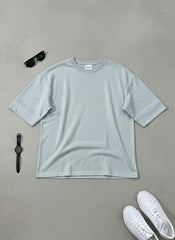 Heavy GSM Sleeve Folded Style Dropshoulder