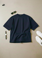 Heavy GSM Sleeve Folded Style Dropshoulder