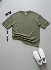 Heavy GSM Sleeve Folded Style Dropshoulder