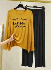 WOMEN’S NIGHT SUIT (Jersey with contrast Trouser)