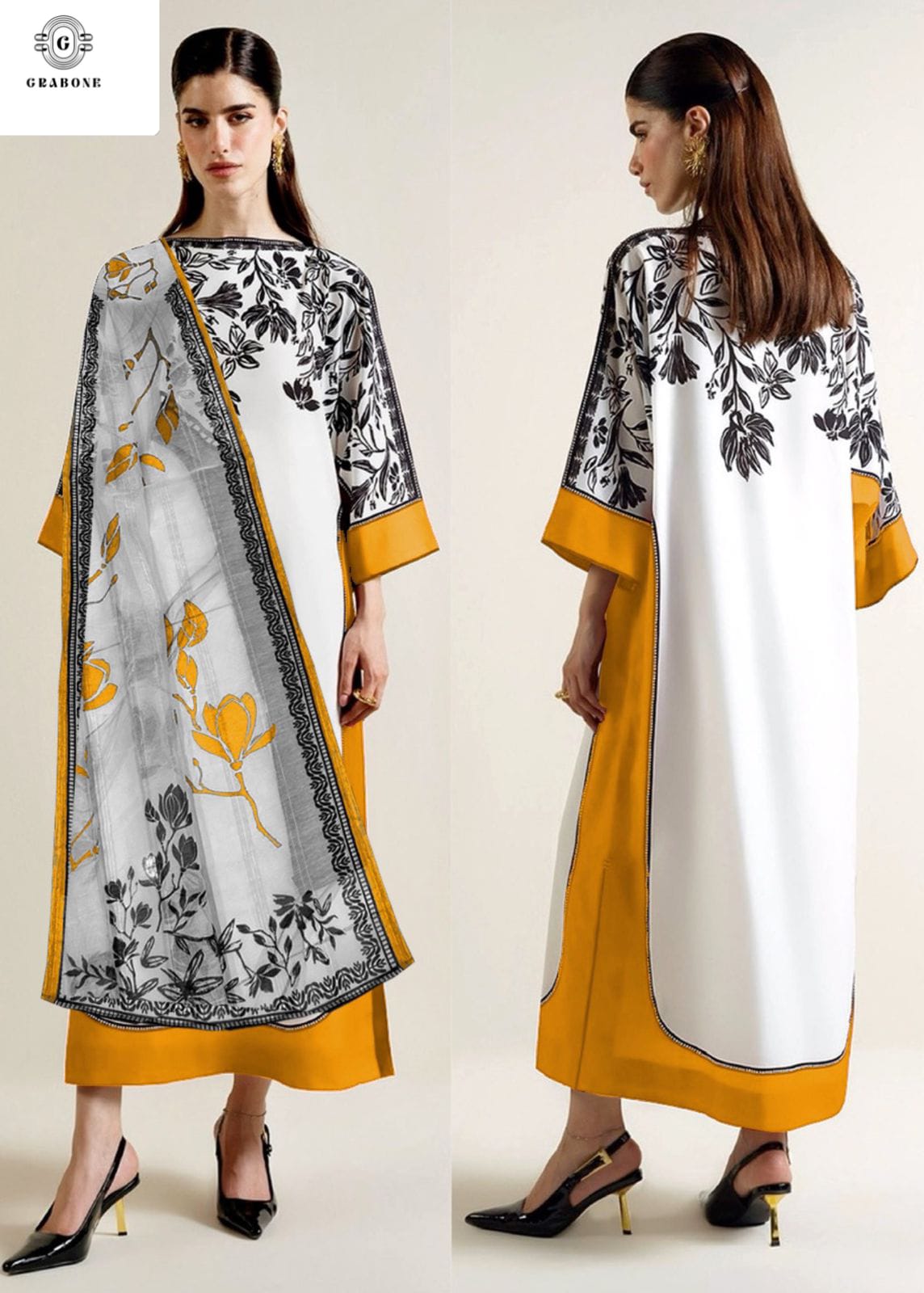 FUSION VARZAH LONG EDITION || KAFTAN 3 Piece Suit || SUMMER CHAPTER