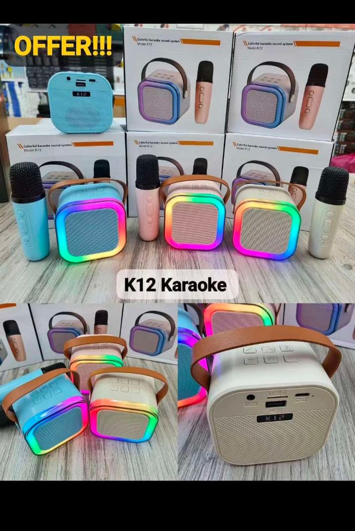 K12 Karaoke Wireless Bluetooth Speaker