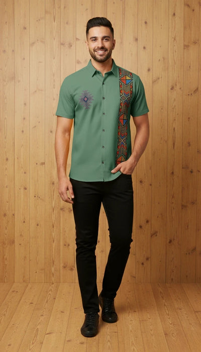 Aztec Noir Shirt