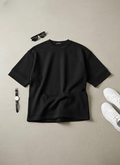 Heavy GSM Sleeve Folded Style Dropshoulder